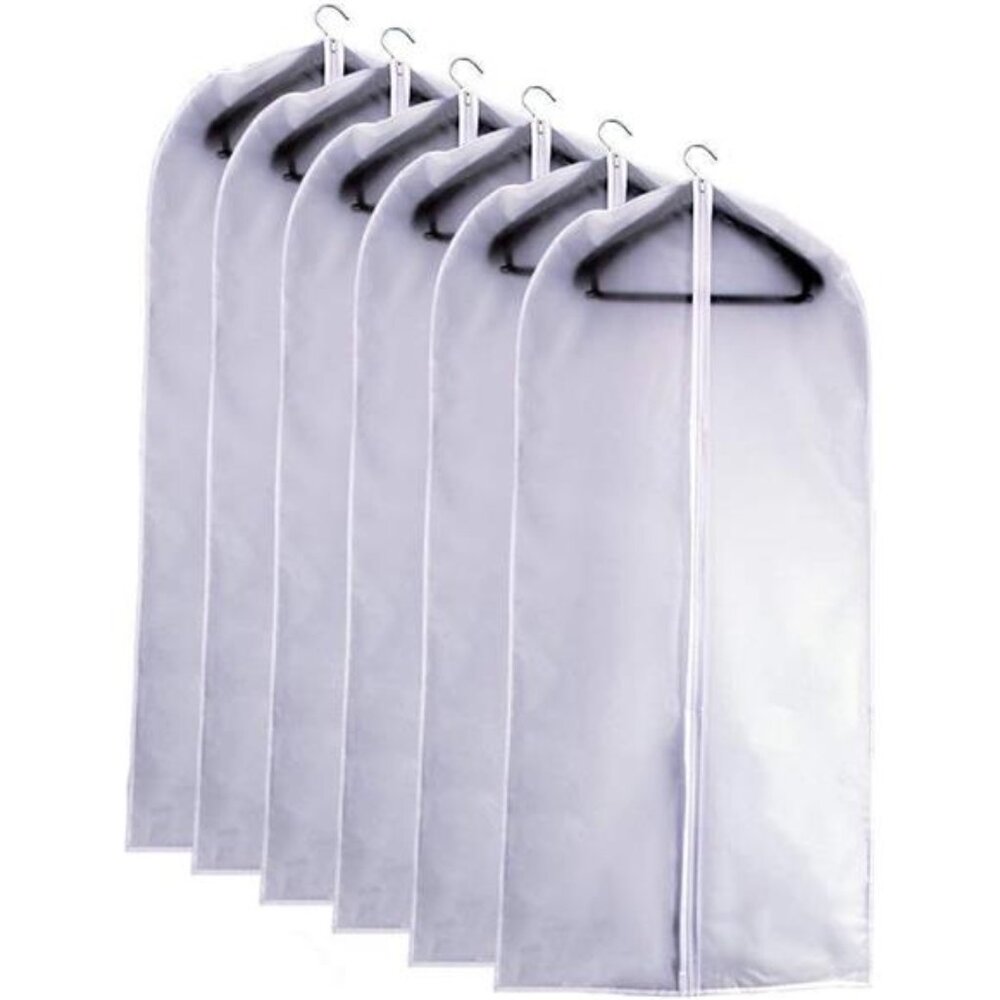 New Garment Bags for Hanging Clothes 24''X48'' Suit Bags for Closet Storage